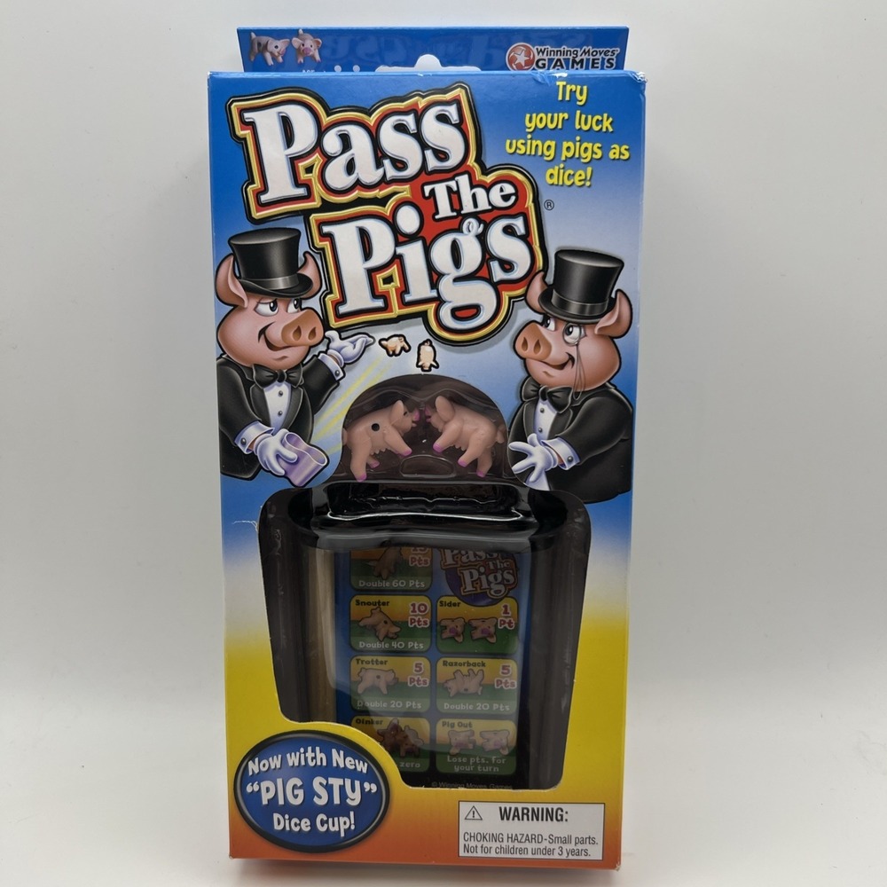Pass the Pigs - Now with New "PIG STY" Dice Cup! - Winning Moves